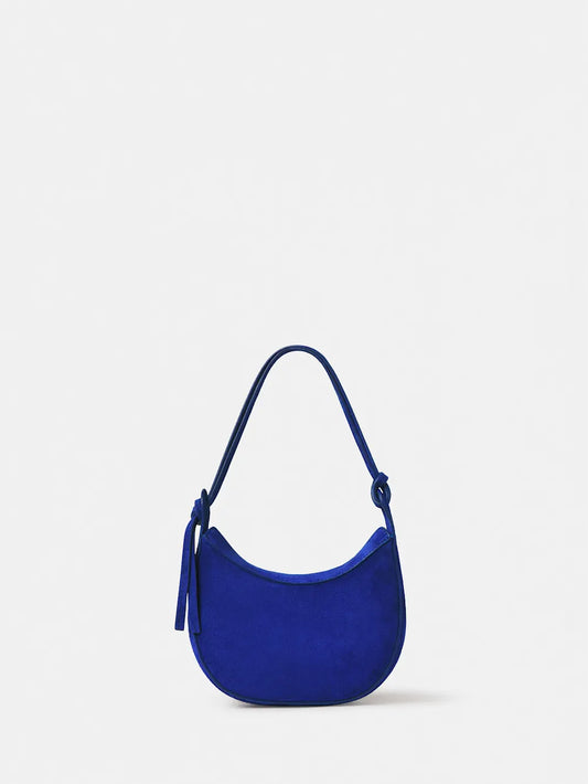 Knotted Crescent Mini Shoulder Bag