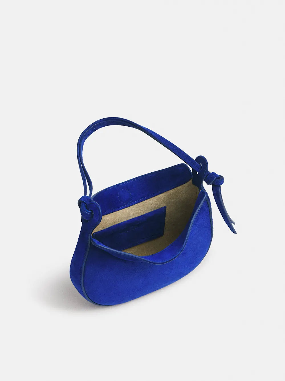 Knotted Crescent Mini Shoulder Bag