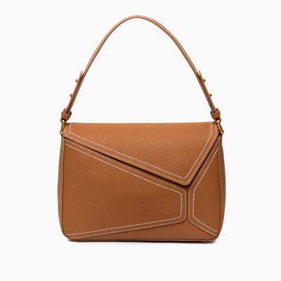 Geometric Stitch Underarm Shoulder Bag