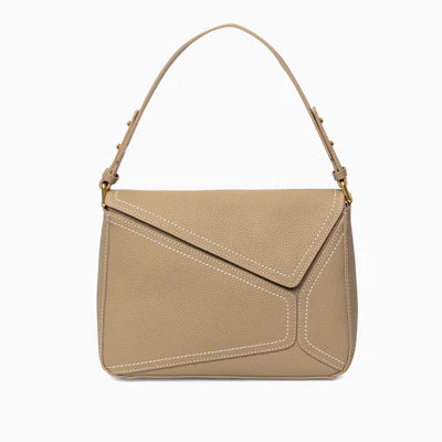 Geometric Stitch Underarm Shoulder Bag