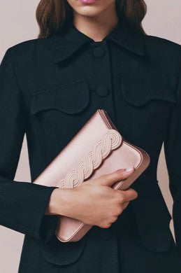 Braided Decor Evening Clutch