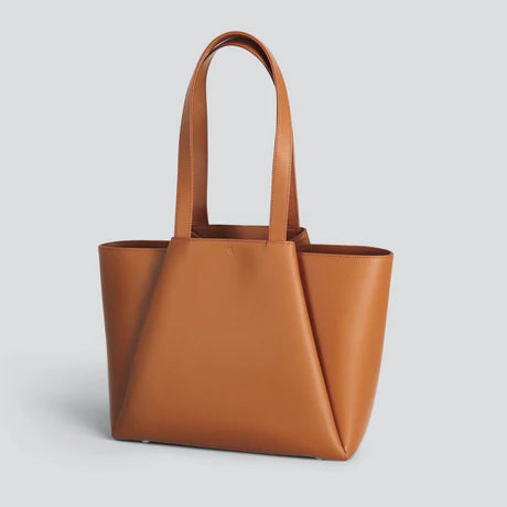 Pyramid Structured Work Tote Bag