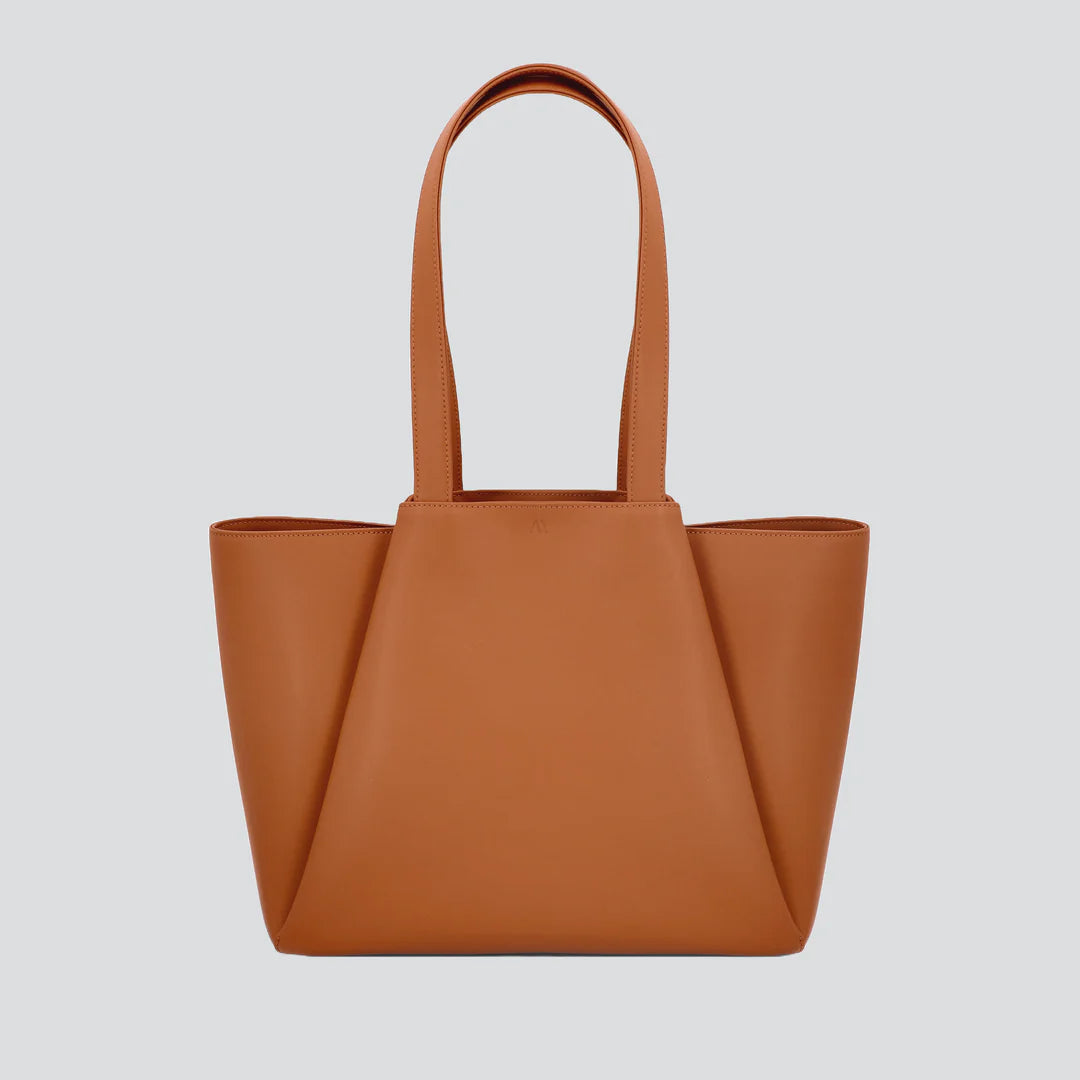 Pyramid Structured Work Tote Bag