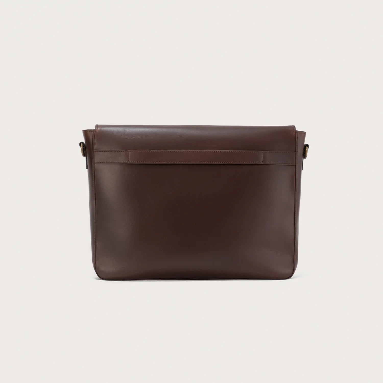 Smooth Leather Business Messenger Bag