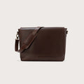 Smooth Leather Business Messenger Bag