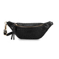 Handwoven Curved Dual Wear Belt Bag
