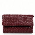 Handwoven Nappa Convertible Clutch